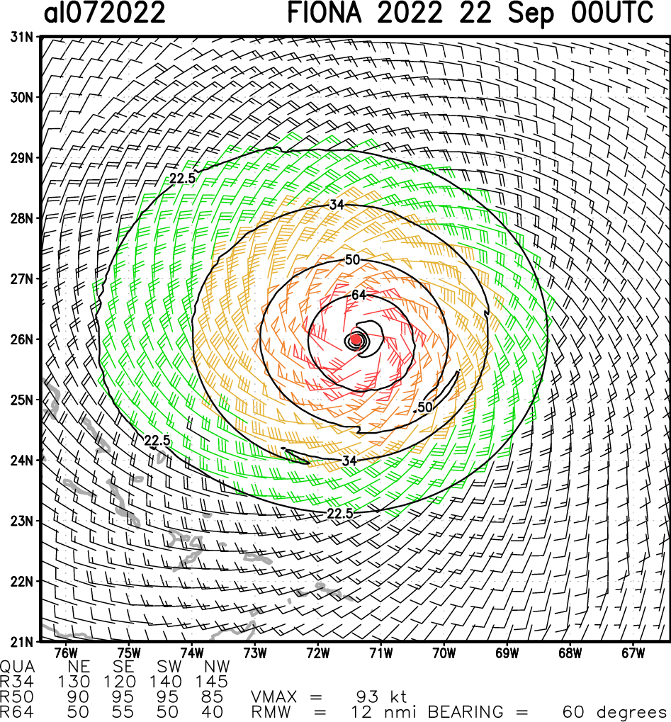 18W gradually approaching Northern Luzon and intensifying//17W//96W//15E(NEWTON)//HU 07L(FIONA)CAT4// TS 08L(GASTON)//22/09utc