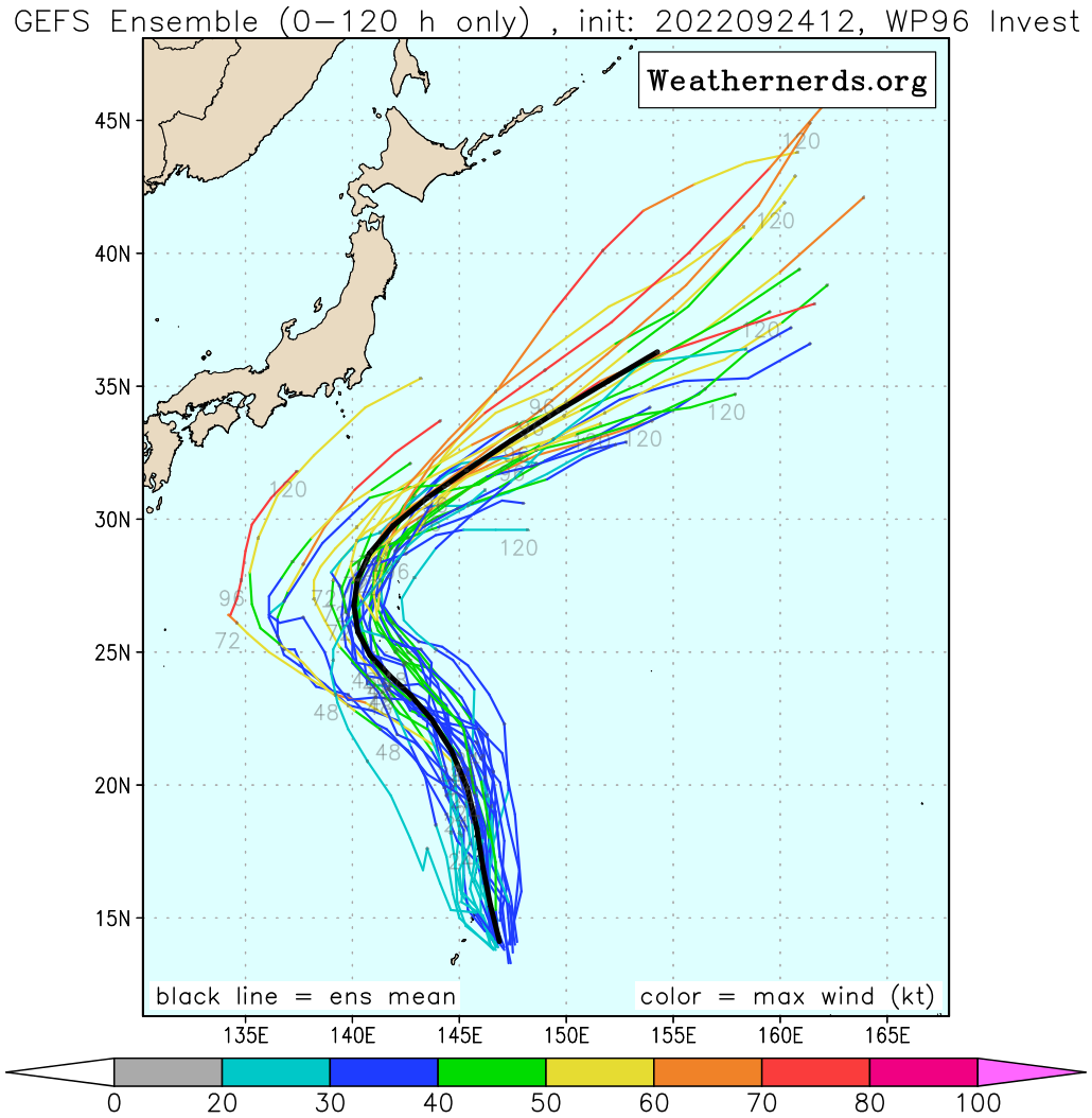GLOBAL MODELS ARE IN RELATIVELY GOOD  AGREEMENT THAT OVERALL CONDITIONS ARE FAVORABLE FOR DEVELOPMENT WITHIN  24-48 HOURS AS INVEST 96W TRACKS NORTH-NORTHWESTWARD WHILE QUICKLY  INTENSIFYING. GLOBAL MODELS ARE IN RELATIVELY GOOD  AGREEMENT THAT OVERALL CONDITIONS ARE FAVORABLE FOR DEVELOPMENT WITHIN  24-48 HOURS AS INVEST 96W TRACKS NORTH-NORTHWESTWARD WHILE QUICKLY  INTENSIFYING.