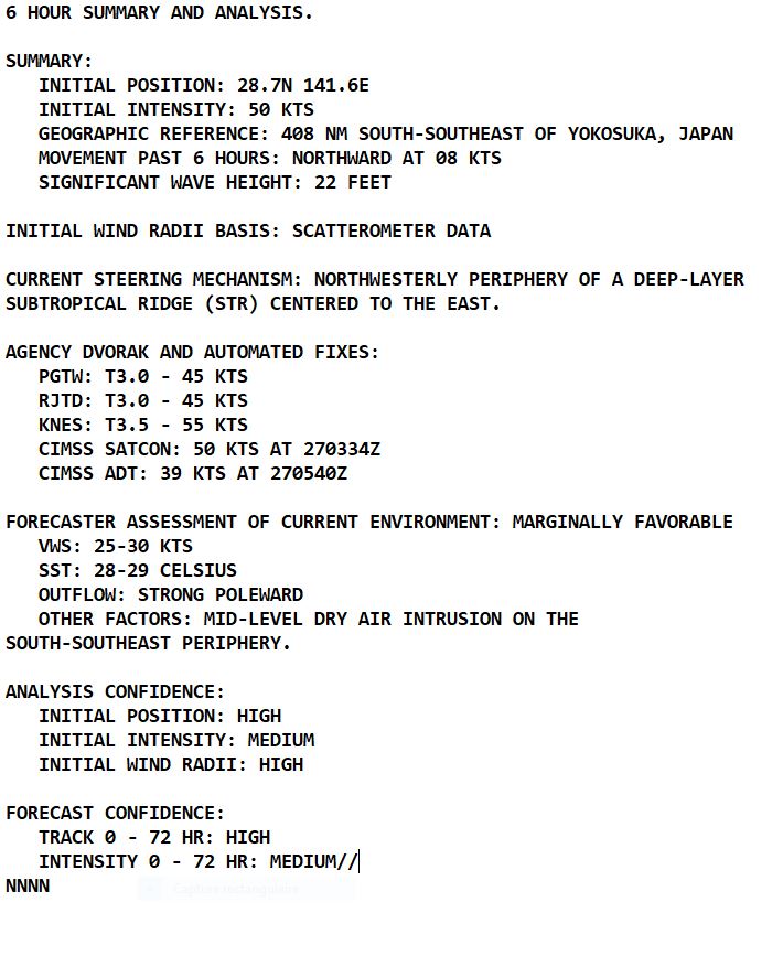Typhoon 18W(NORU) making landfall near Da Nang //TS 19W(KULAP)//Invest 97W//TC 02S(ASHLEY)//HU 09L(IAN): intensifying//2709utc