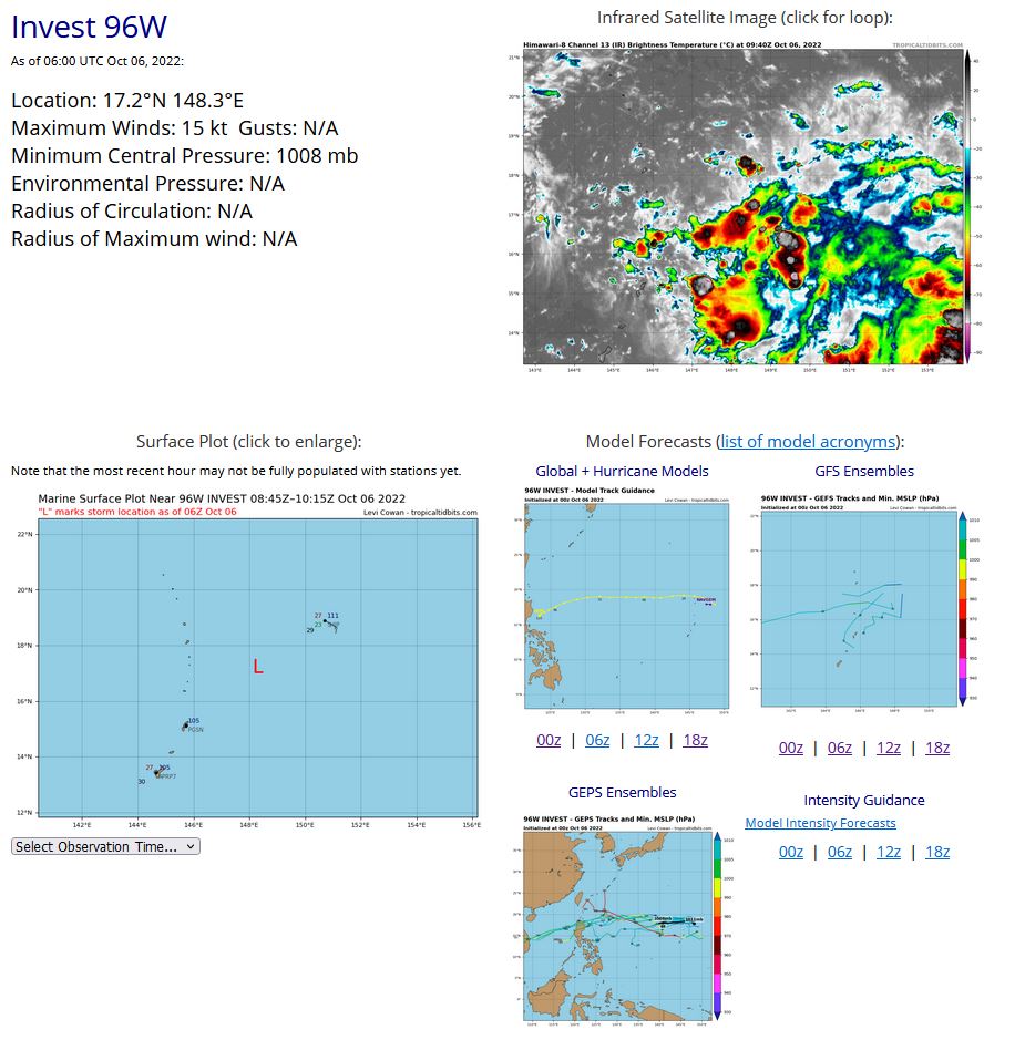 Invest 96W// TC 03S // TD 12L// Invest 91L, 0609utc