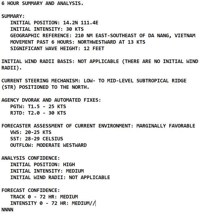 TCFA issued for Invest 97W//TD 22W to landfall south of Da Nang//TS 21W to be absorbed into larger Invest 91W//TS 14L(KARL)//1409utc