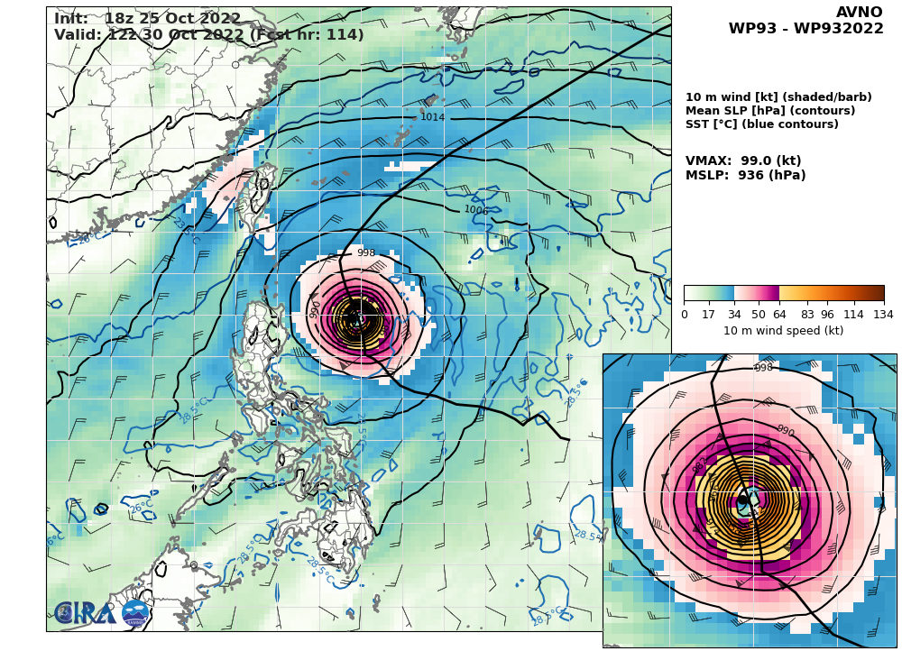 Invest 93W:Tropical Cyclone Formation Alert//Invest 94L// GTHO maps up to mid November// 2603utc