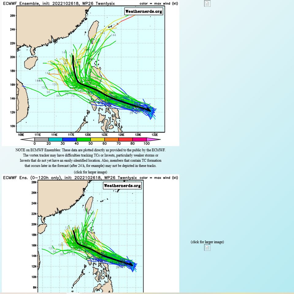 TD 26W forecast to intensify significantly next 48H while approaching the Philippines//Invest 94W//2703utc