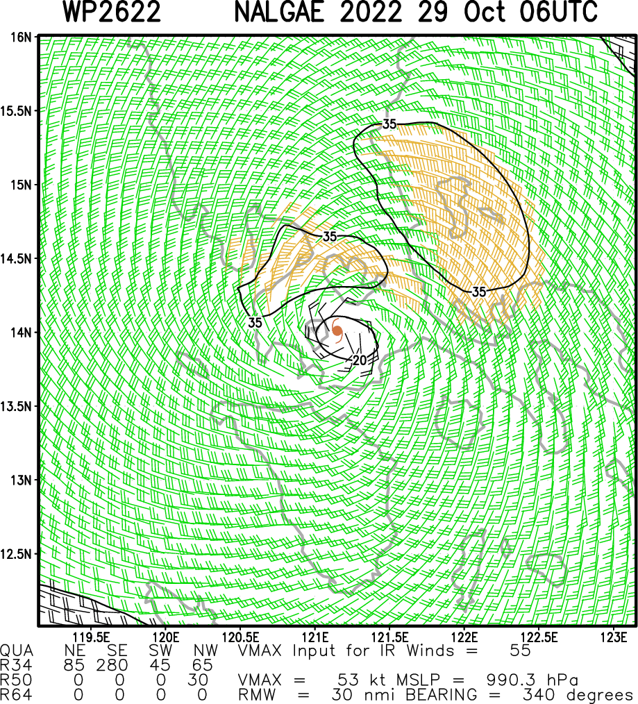 26W(NALGAE)to track South of Manila, then intensifying over the SCS//Invest 94W: TCFA//Invest 93S//Invest 95L//2903utc