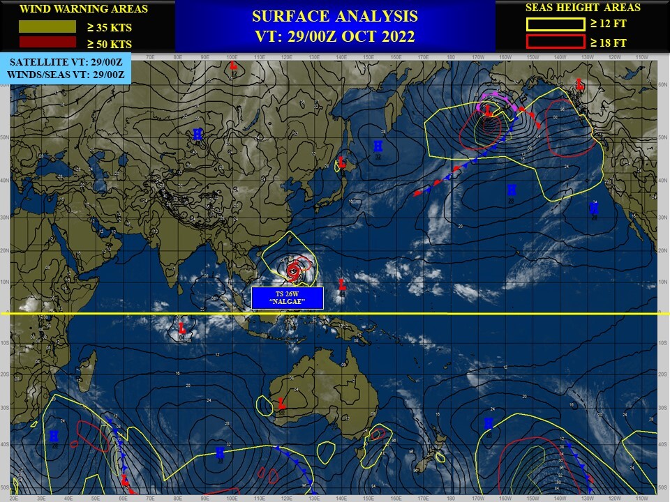 26W(NALGAE)to track South of Manila, then intensifying over the SCS//Invest 94W: TCFA//Invest 93S//Invest 95L//2903utc