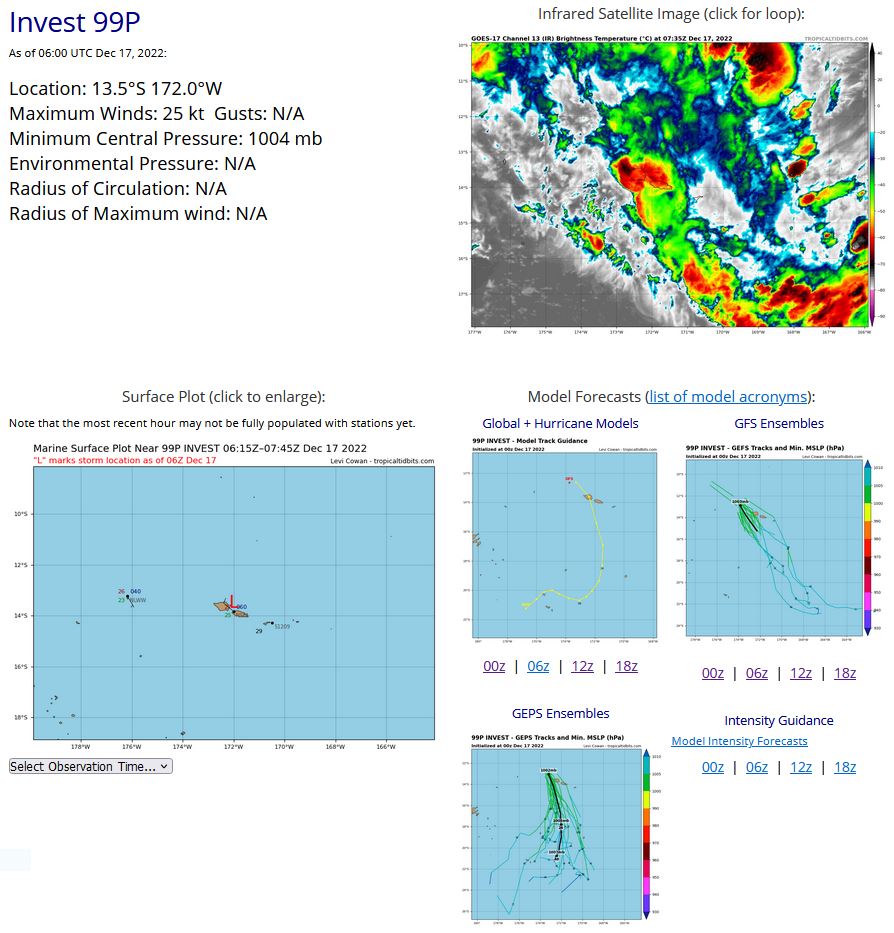 Final Warning for TC 07A//Invest 98S likely to intensify next 48H//Invest 98B//Invest 99P//Storm Tracks(Ecmwf) up to 10days//1718utc