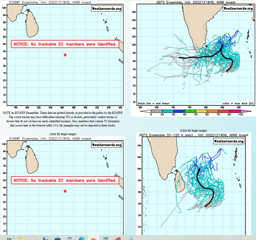 TC 05S(DARIAN) CAT 1 US: has been intensifying faster than forecast//Invest 93W//Invest 98B// 19/12utc