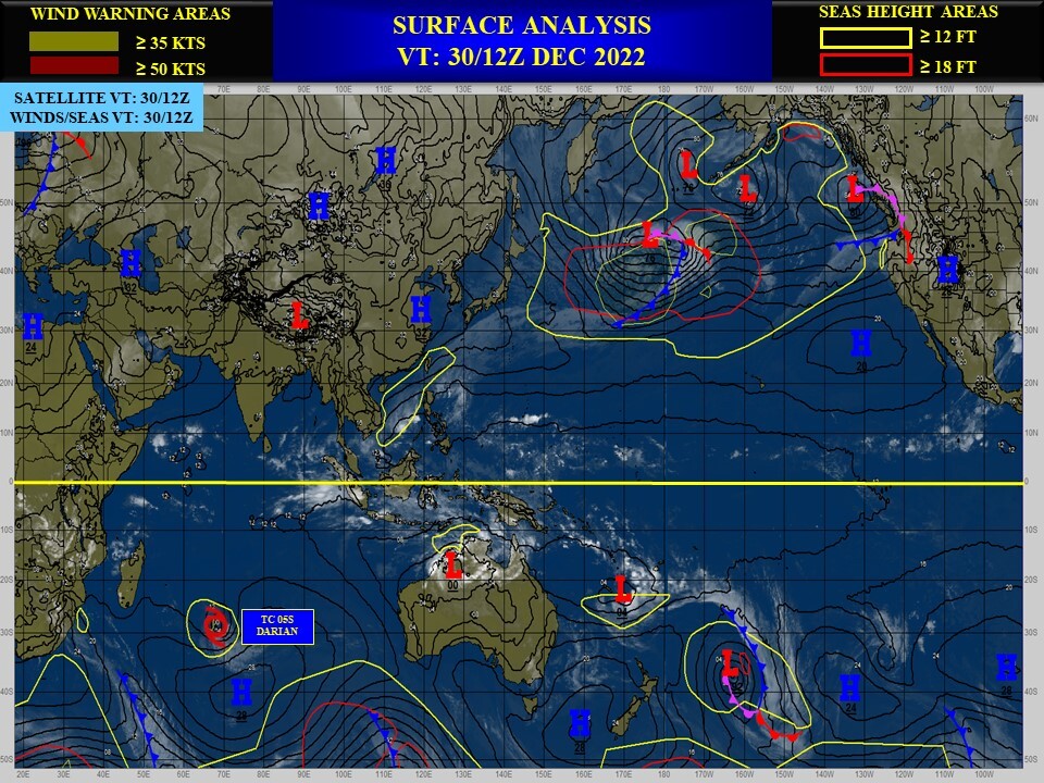 05S(DARIAN): subtropical,ETT forecast by 36/48h//Over-land remnants of TC 06S(ELLIE) still alive//Invest 91P:subtropical//3109utc