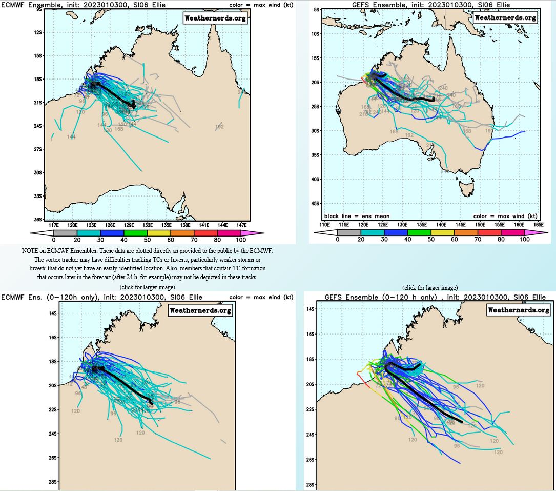 Rain-bearing over-land remnants of 06S(ELLIE): up-graded// Invest92P// 0309utc