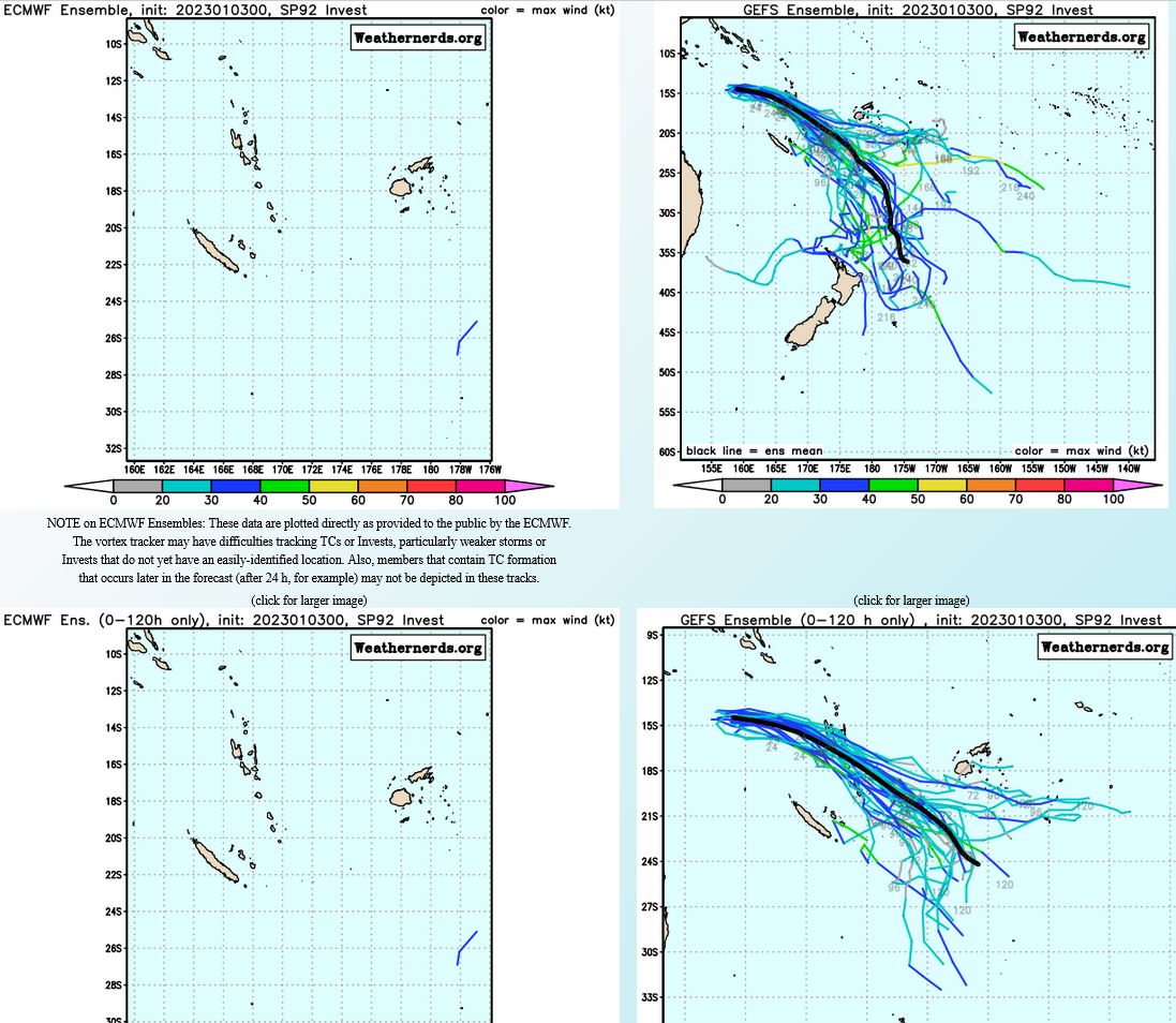 Rain-bearing over-land remnants of 06S(ELLIE): up-graded// Invest92P// 0309utc