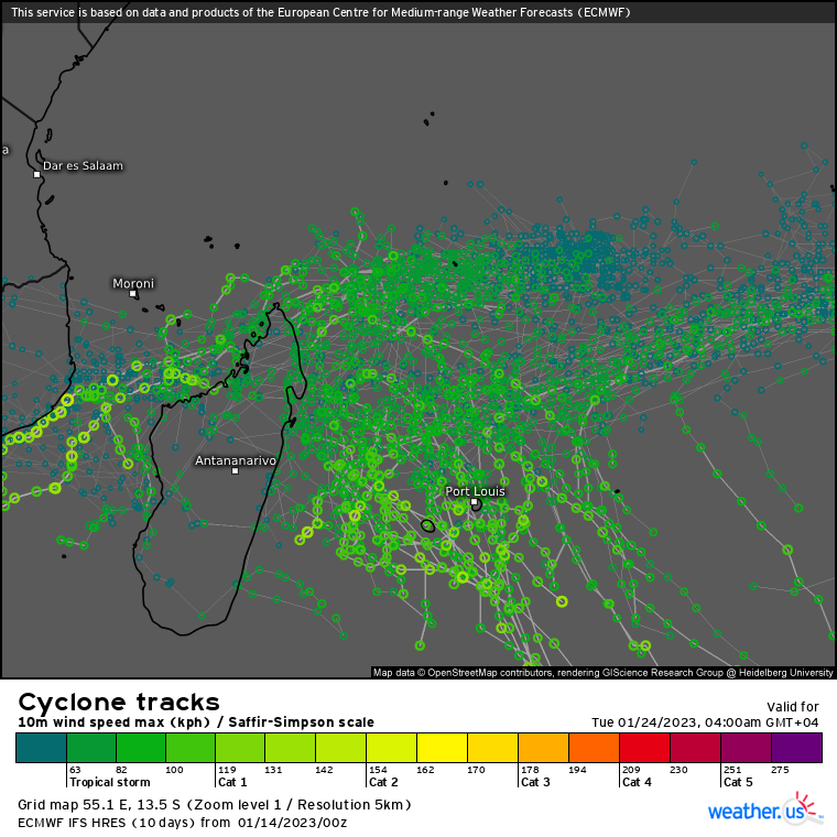 Invest 97W//Invest 96S and Invest 90S//Invest 99P and Invest 98P// 10 day ECMWF storm tracks// 1406utc, 1930utc update