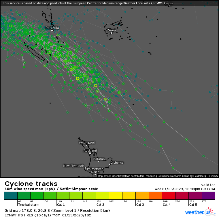 Invest 96S and Invest 90S// Invest 91P// 10 day ECMWF Storm Tracks// 1603utc