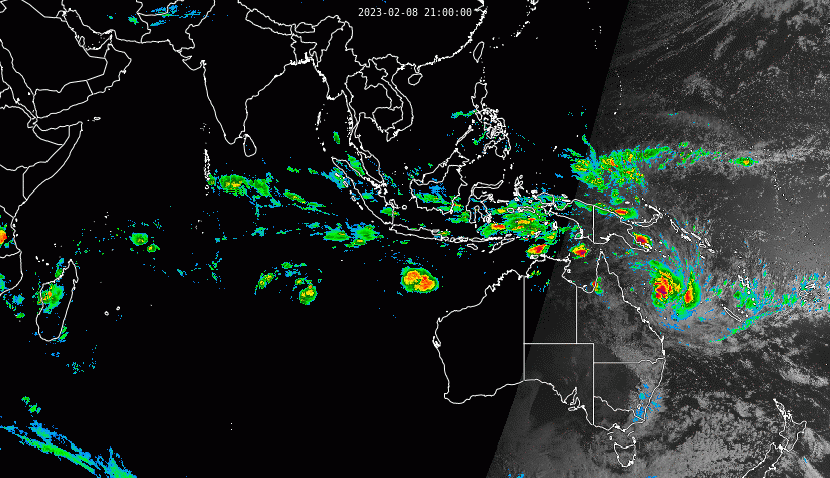 TC 11S(FREDDY) set to re-intensify after 36h//TC 12P(GABRIELLE) intensifying and peaking by 36h//Invest 94S: TC Formation Alert//0903utc TC 11S(FREDDY) set to re-intensify after 36h//TC 12P(GABRIELLE) intensifying and peaking by 36h//Invest 94S: TC Formation Alert//0903utc