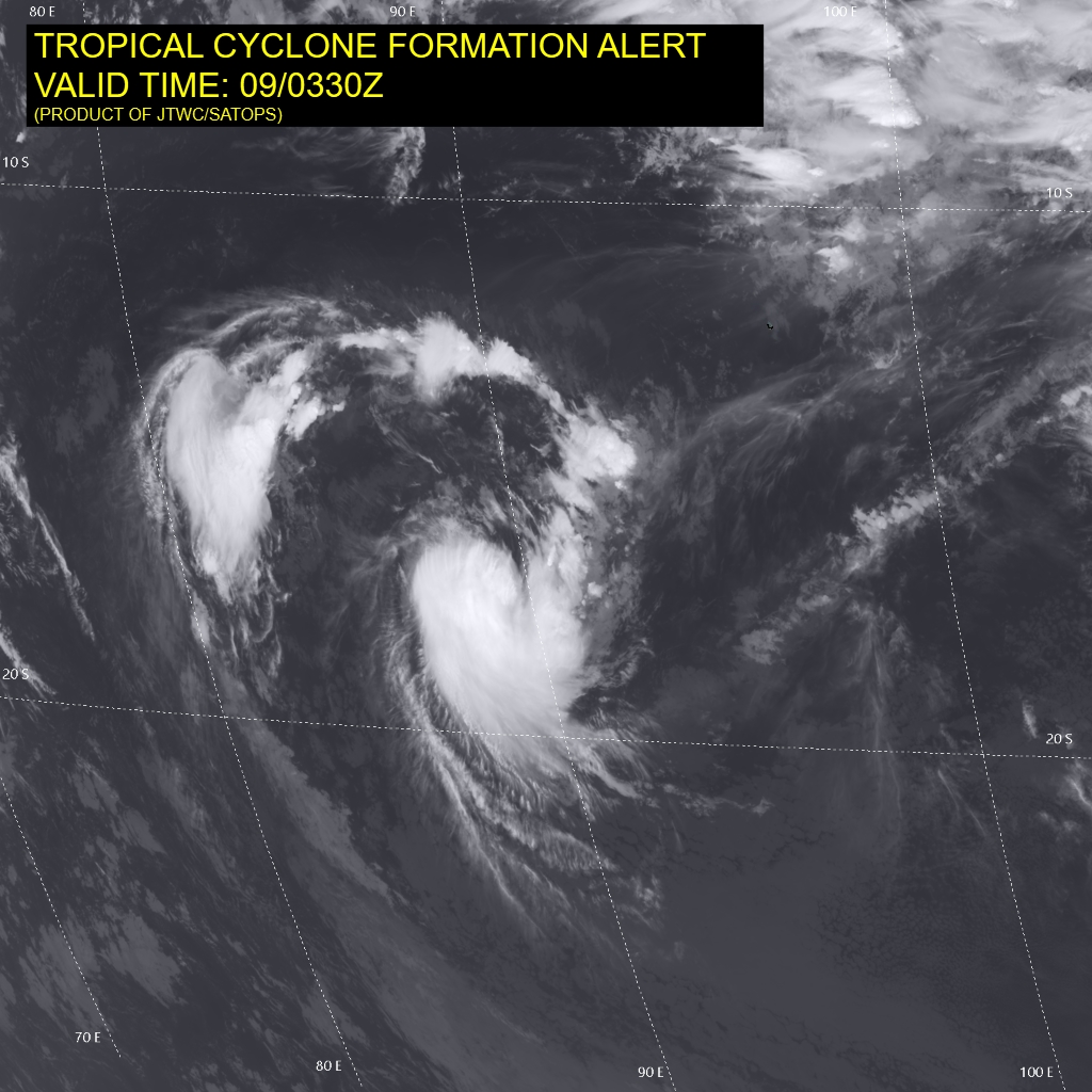 TC 11S(FREDDY) set to re-intensify after 36h//TC 12P(GABRIELLE) intensifying and peaking by 36h//Invest 94S: TC Formation Alert//0903utc