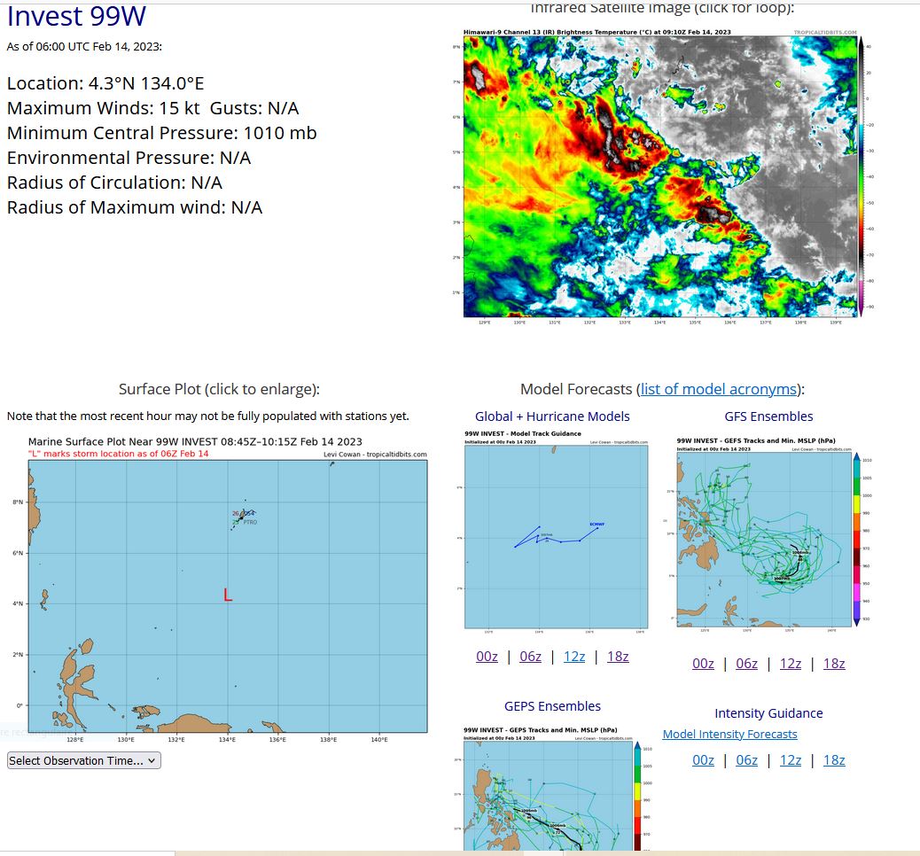 TC 11S(FREDDY) moving westwards,re-intensifying//TC 13S(DINGANI)poleward&decaying//12P:subtropical//Invest 91P//Invest 99W//1409utc