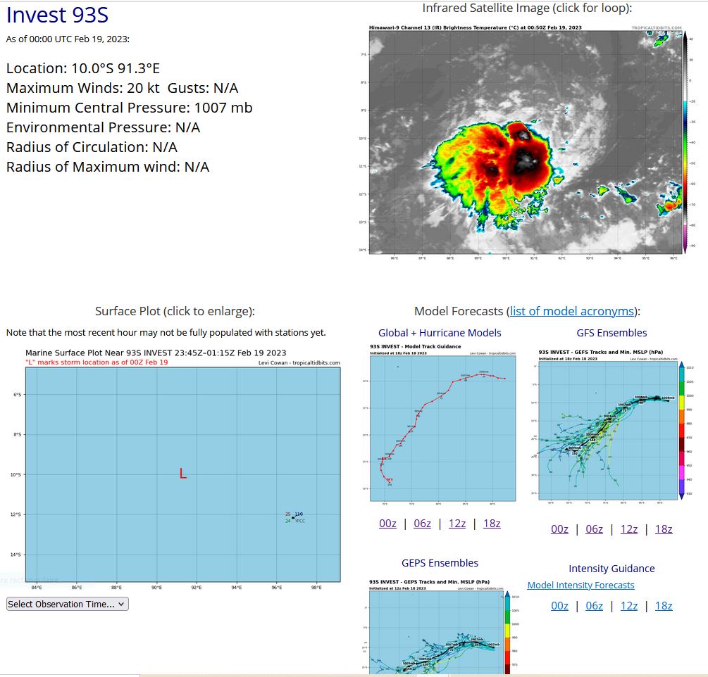 TC 11S(FREDDY) Super Typhoon again rapidly approaching Mauritius & Réunion islands//Invest 99W//Invest 92S//Invest 93S//1903utc update
