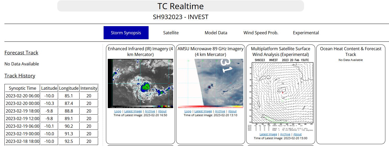 TC 11S(FREDDY)set to make landfall near Mananjary/MADAGASCAR shortly after 24h as a strong CAT3 US//Invest 99W//Invest 93S// 2015utc