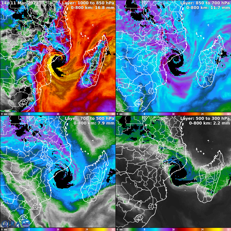 CAT 2 US 11S(FREDDY)immediate landfall near Quelimane tracking toward MALAWI forecast clockwise u-turn by 48h//Invest 99P: TCFA re-issued//1115utc 