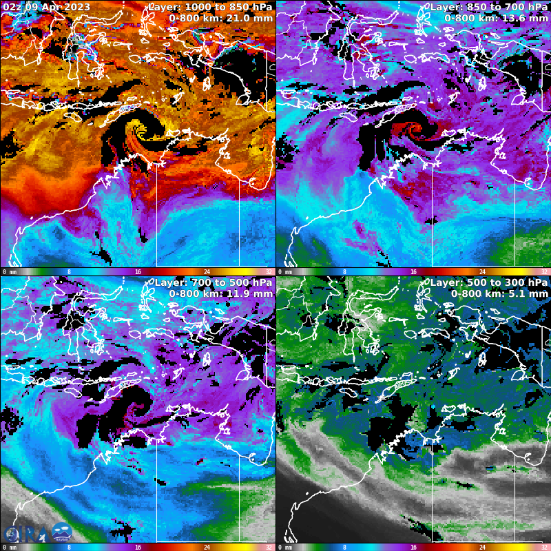 TC 18S forecast to peak as a powerful CAT 4 US in 96h just before landfall East of Port Hedland//Invest 90W up-graded// 0906utc