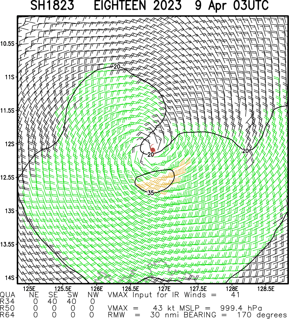 TC 18S forecast to peak as a powerful CAT 4 US in 96h just before landfall East of Port Hedland//Invest 90W up-graded// 0906utc TC 18S forecast to peak as a powerful CAT 4 US in 96h just before landfall East of Port Hedland//Invest 90W up-graded// 0906utc