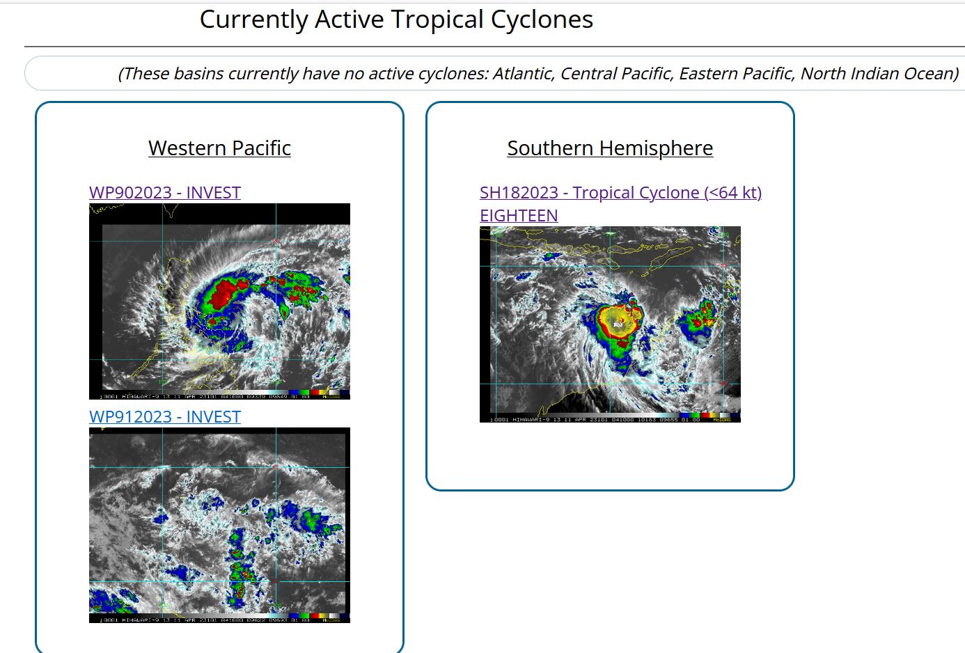 Invest 90W TCFA re-issued// TC 18S rapid intensification forecast next 48h up CAT 4 US//Invest 91W//1106utc