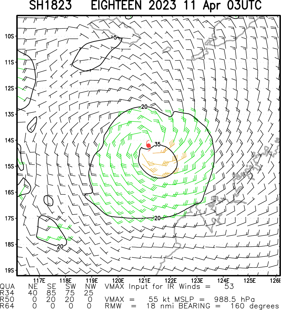 Invest 90W TCFA re-issued// TC 18S rapid intensification forecast next 48h up CAT 4 US//Invest 91W//1106utc