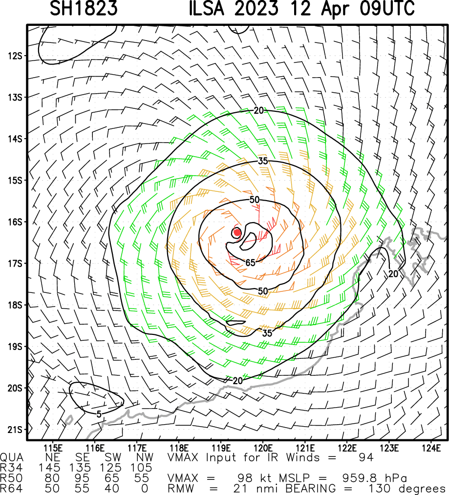 TC 18S(ILSA) set to peak at CAT 4 US by 36h landfall shortly after//Invest 90W cancelled TCFA//Invest 91W//3 Week GTHO maps//1209utc 