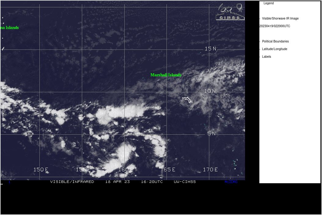 ANIMATED MULTISPECTRAL SATELLITE IMAGERY AND AN  182005Z SSMIS 91 GHZ MICROWAVE IMAGE DEPICT CURVED DEEP CONVECTIVE  BANDING WRAPPING INTO A WELL DEFINED AND CONSOLIDATED LOW LEVEL  CIRCULATION CENTER.