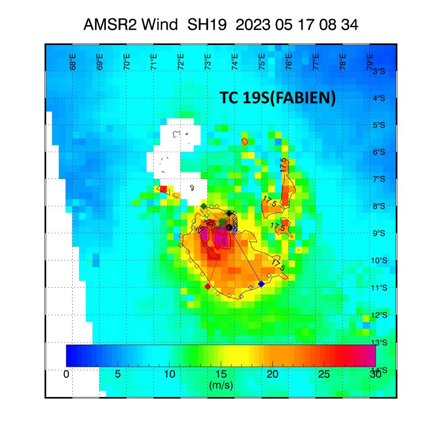 TC 19S(FABIEN) peaked at CAT3 US now weakening// Invest 97W// 3 week GTHO maps// 1715utc