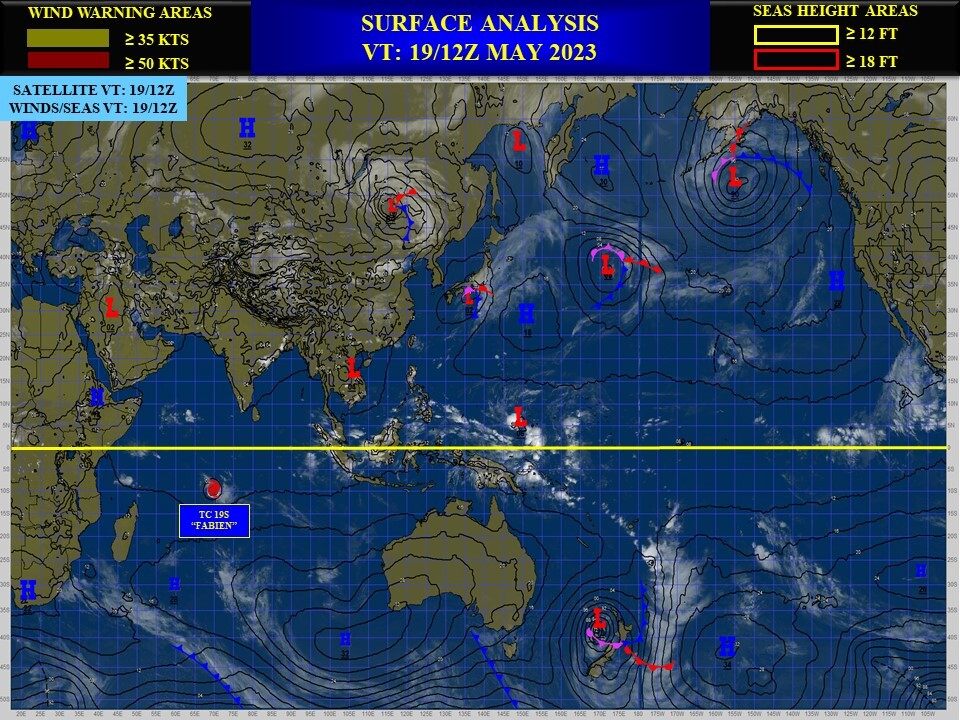 Invest 97W rapid intensification likely after intial consolidation//TC 19S(FABIEN) slow weakening next 72hours//1909utc