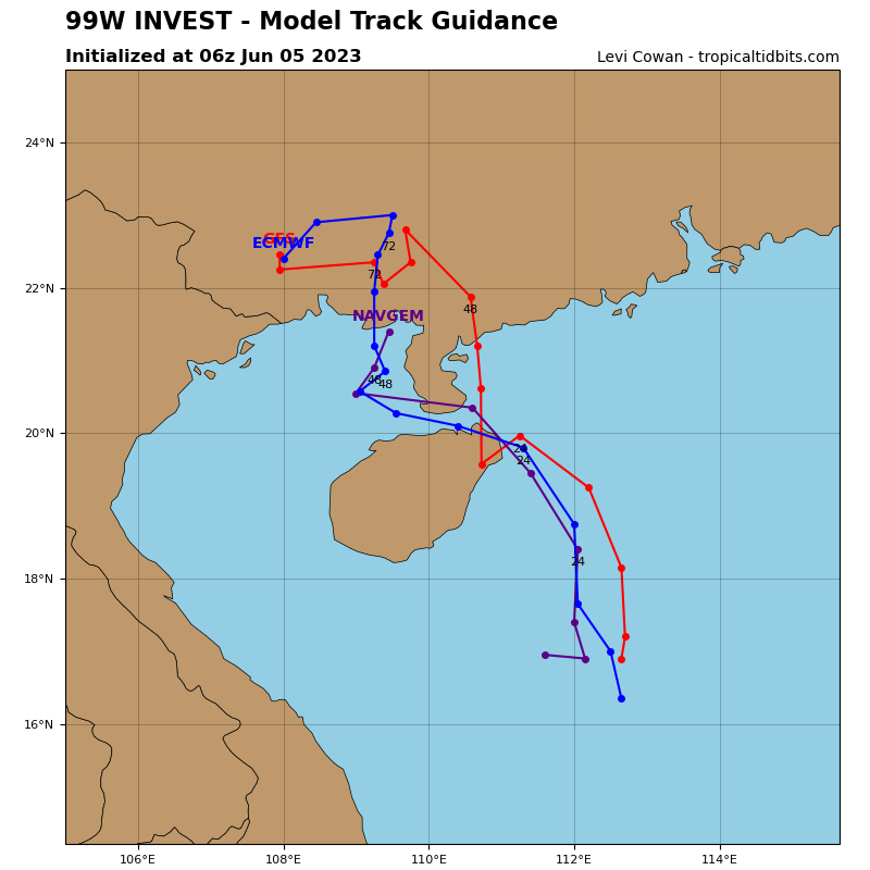 Tropical Cyclone Formation Alert issued for Invest 98W and Invest 92A//0515utc