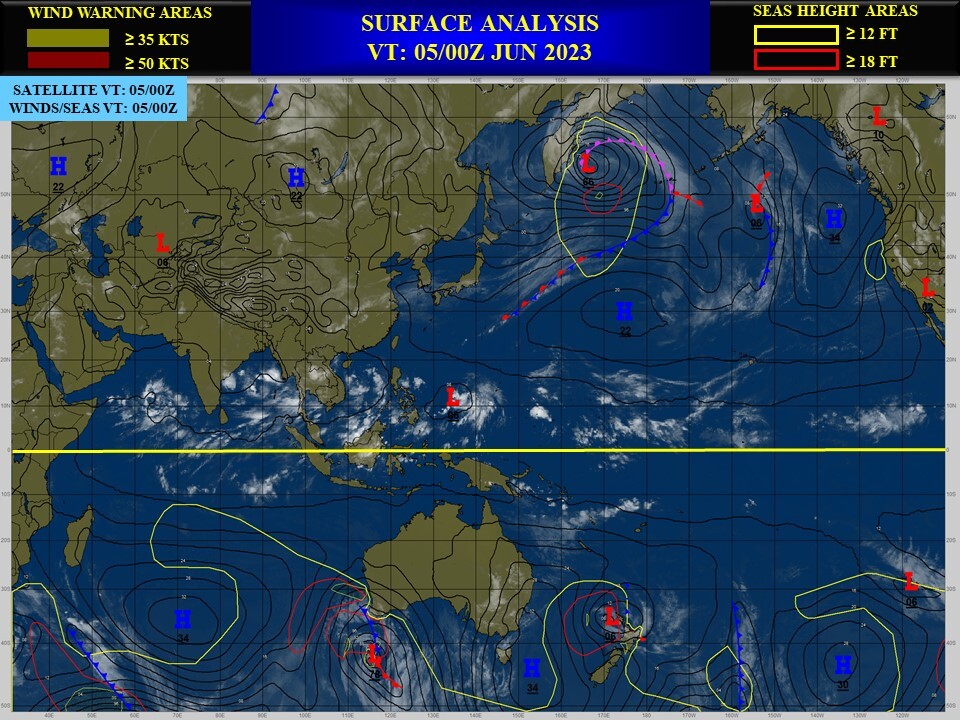 Tropical Cyclone Formation Alert issued for Invest 98W and Invest 92A//0515utc