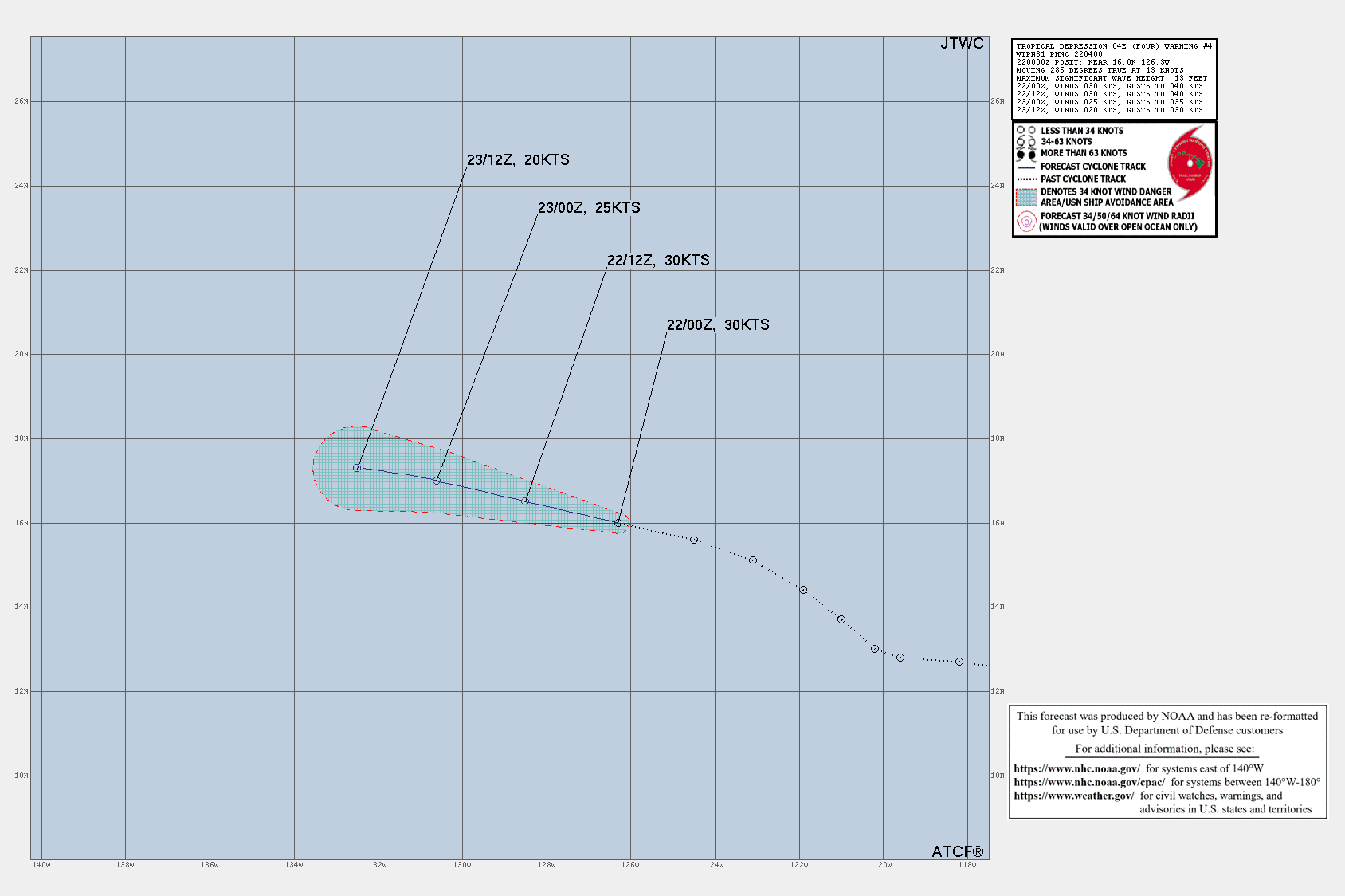 05W(DOKSURI) Typhoon intensity forecast by 36h//TD 04E//TS 05L(DON) new lease of life//Invest 98L//2203utc