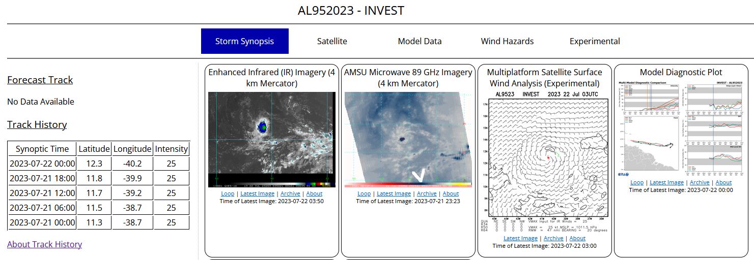 05W(DOKSURI) Typhoon intensity forecast by 36h//TD 04E//TS 05L(DON) new lease of life//Invest 98L//2203utc