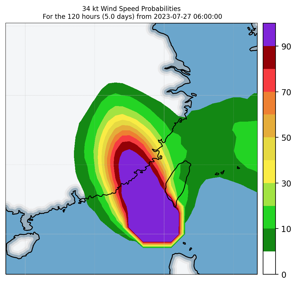 Typhoon 05W(DOKSURI) to make landfall near XIAMEN/CHINA shortly before 24h//TD 06W forecast to reach CAT 4 US by 96h//2709utc