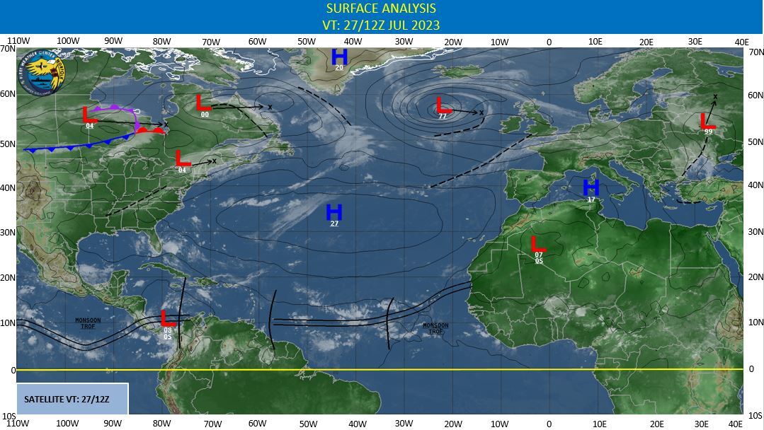 Typhoon 05W(DOKSURI) to make landfall near XIAMEN/CHINA shortly before 24h//TD 06W forecast to reach CAT 4 US by 96h//2709utc