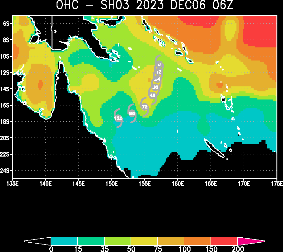 TC 03P(JASPER) forecast to rapidly intensify up to US CAT 3 by 30H// 3 week GTHO maps Tropical Cyclone Probability//0615utc