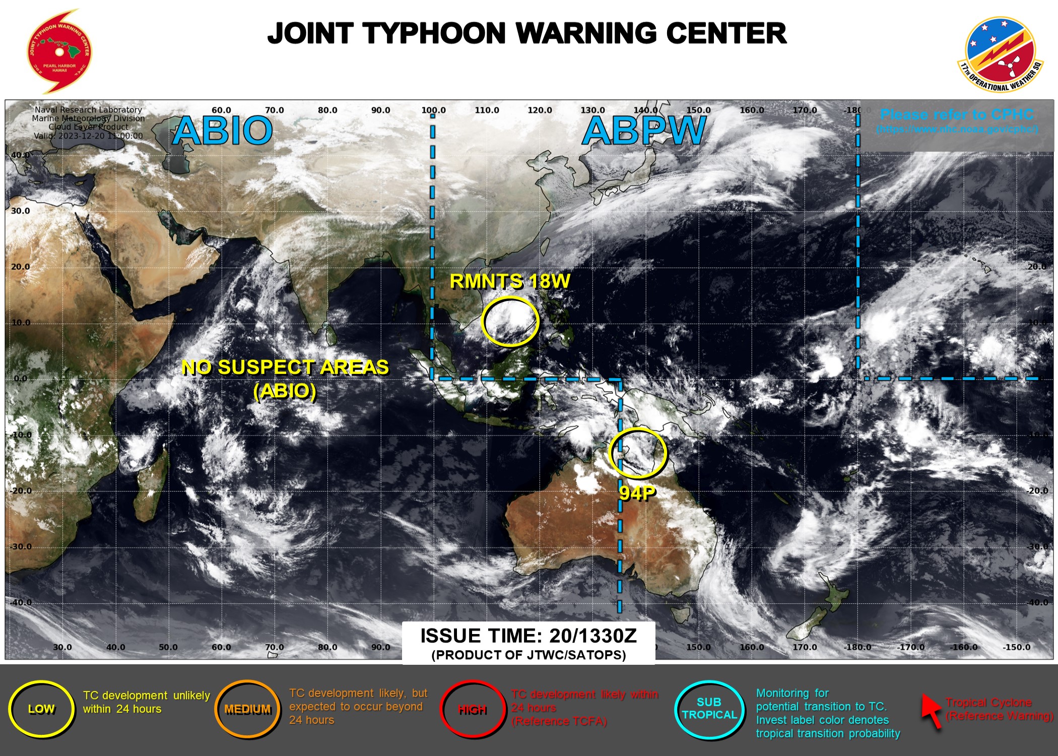 Remnants of TS 18W(JELAWAT)// Invest 94P// 3 Week Tropical Cyclone Formation Probability// 2015utc