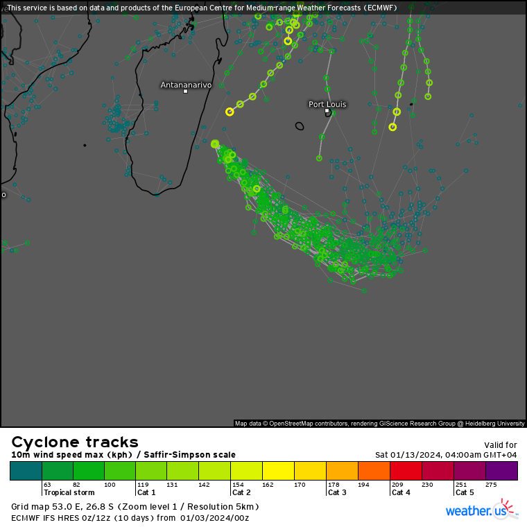 TC 04S(ALVARO) 2nd short-lived intensity peak //3 Week Tropical Cyclone Formation probability// 0306utc