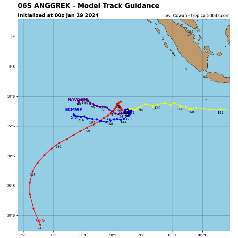 TC 05S(BELAL) Final Warning//TC 06S(ANGGREK) near Typhoon Intensity//Invest 90P upgraded//Invest 91S//1909utc