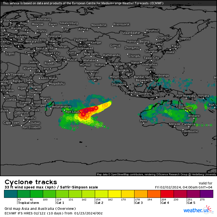 TC 06S(ANGGREK)// TC 07P// Invest 92S// Invest 99S// 2309utc updates