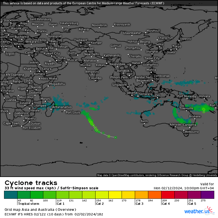 Overland Remnants of TC 07P(KIRRILY)// Invest 95P//Invest 94P//Remnants of TC 09S// 0303utc