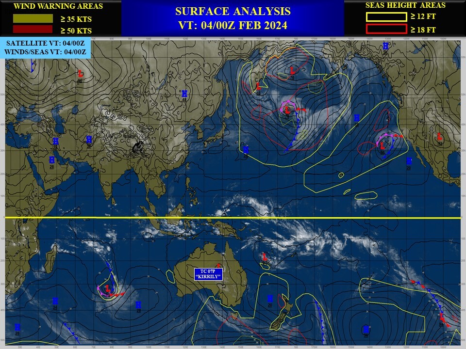 INVEST 95P up-graded to MEDIUM// OVERLAND Remnants of TC 07P(KIRRILY)//INVEST 94P// 0409utc