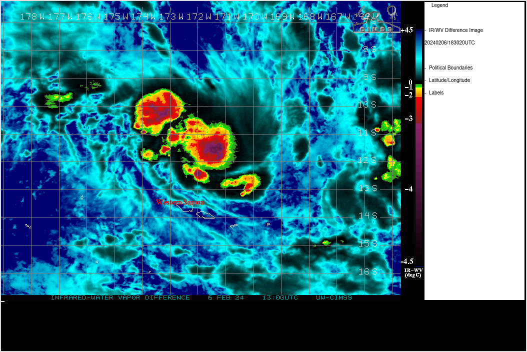 ANIMATED ENHANCED  INFRARED SATELLITE IMAGERY AND A 061452Z SSMIS 91 GHZ MICROWAVE IMAGE  DEPICT A RAPIDLY CONSOLIDATING SYSTEM WITH VERY SYMMETRIC DEEP  CONVECTION OVER THE CENTER AND FORMATIVE BANDING ALONG THE  SOUTHWESTERN PERIPHERY.