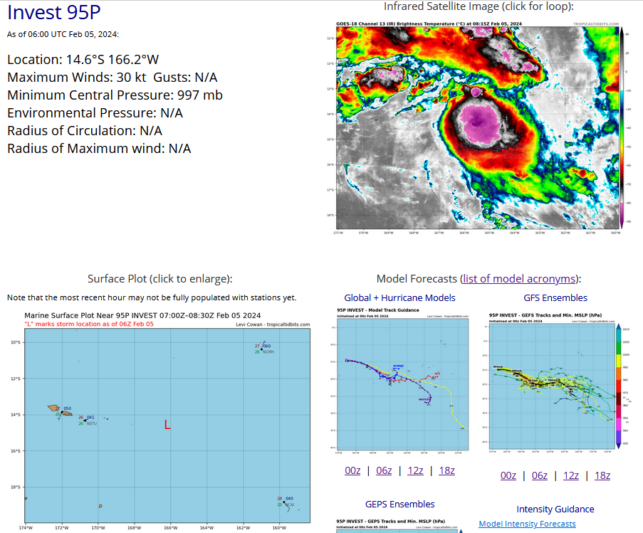 Tropical Cyclone Formation Alert issued for INVEST 95P//INVEST 94P//INVEST 97P//07P(KIRRILY overland remnants// 0509utc
