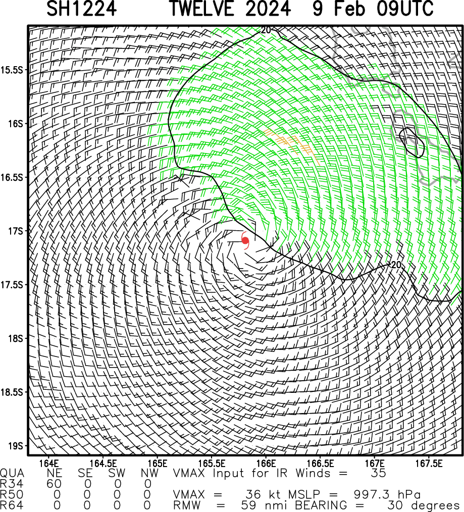 TC 12P//Remnants of TC 11P(OSAI)// 10P(NAT) Subtropical// INVEST 90S// 10 DAY ECMWF Storm Tracks//0909utc