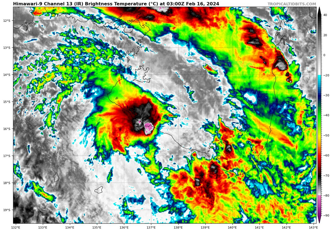 TC 13S(DJOUNGOU) Rapid Intensification possible// TC 14P// TC 15P/ 10 Day ECMWF Storm Tracks// 1603utc