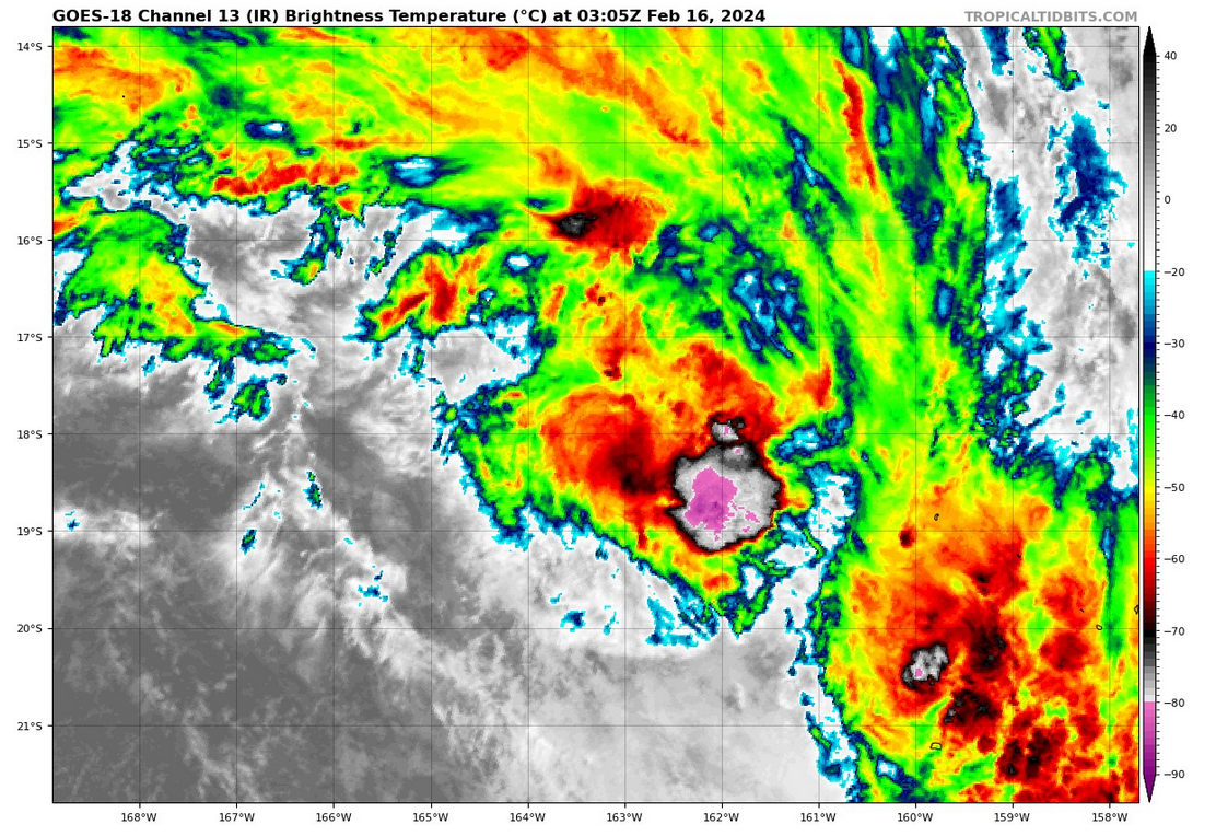 TC 13S(DJOUNGOU) Rapid Intensification possible// TC 14P// TC 15P/ 10 Day ECMWF Storm Tracks// 1603utc