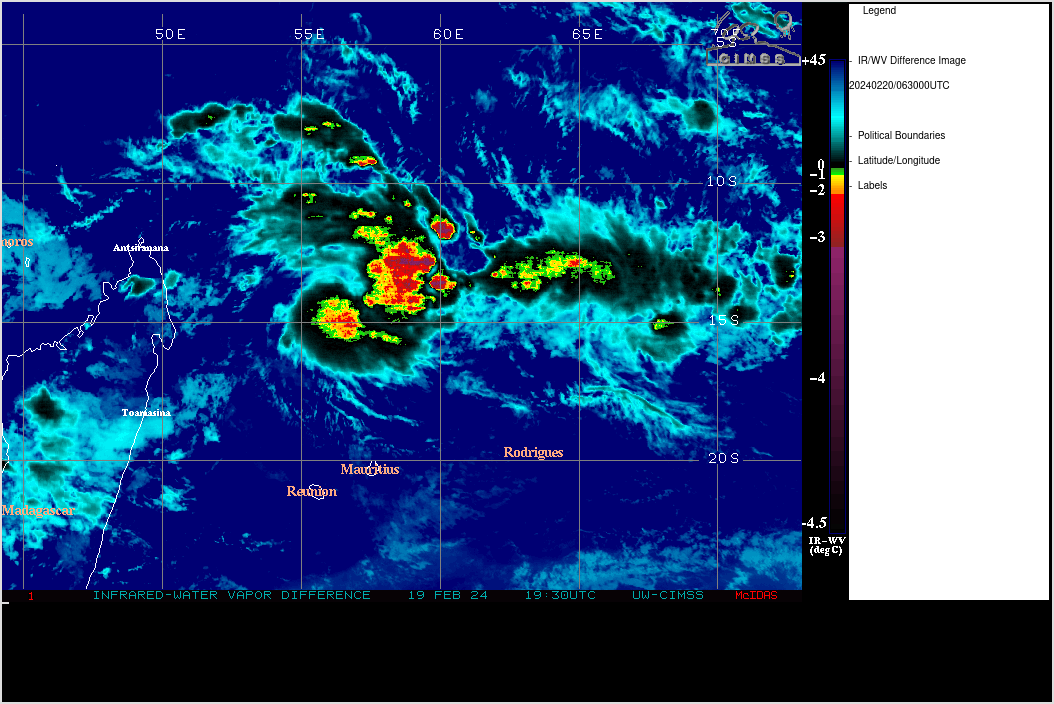 UPDATE: TC 16S(ELEANOR) possible Rapid Intensification next 24/36H while gradually approaching MAURITIUS//TC 14P// 2006utc