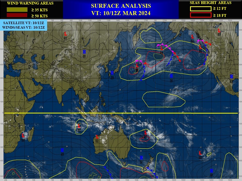 INVEST 90S & INVEST 91S : Tropical Cyclone Formation Alert issued at 10/09UTC